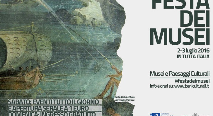 Festa-dei-Musei-2-3-luglio-2016-Logo-MiBACT