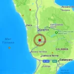 Scossa di terremoto in Calabria: paura nel cosentino