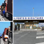 Lavoratori del porto di Gioia Tauro bloccano l’ingresso per protesta