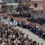 Siderno (RC): grande folla per la svelata di Pasqua – video