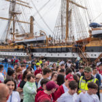 A DISTANZA DI TRE ANNI DALL’ULTIMA VISITA, NAVE AMERIGO VESPUCCI E’ TORNATA A REGGIO CALABRIA: 